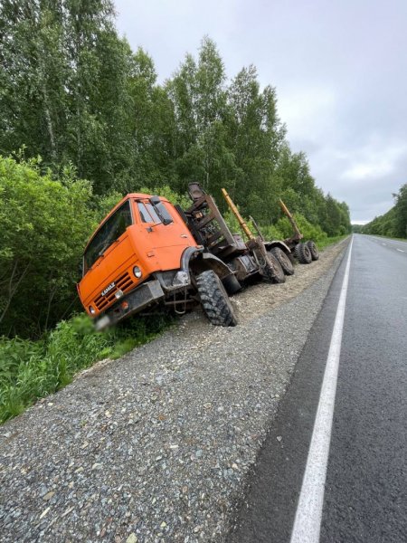 В Бакчарском районе сотрудники полиции установили подозреваемого в угоне лесовоза